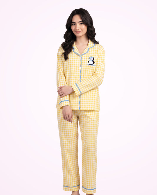 Butter Penguin Pajama Set