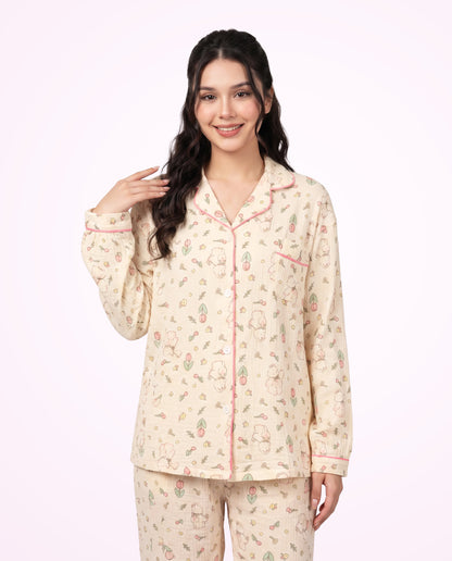 Tulip Teddy Pajama Set