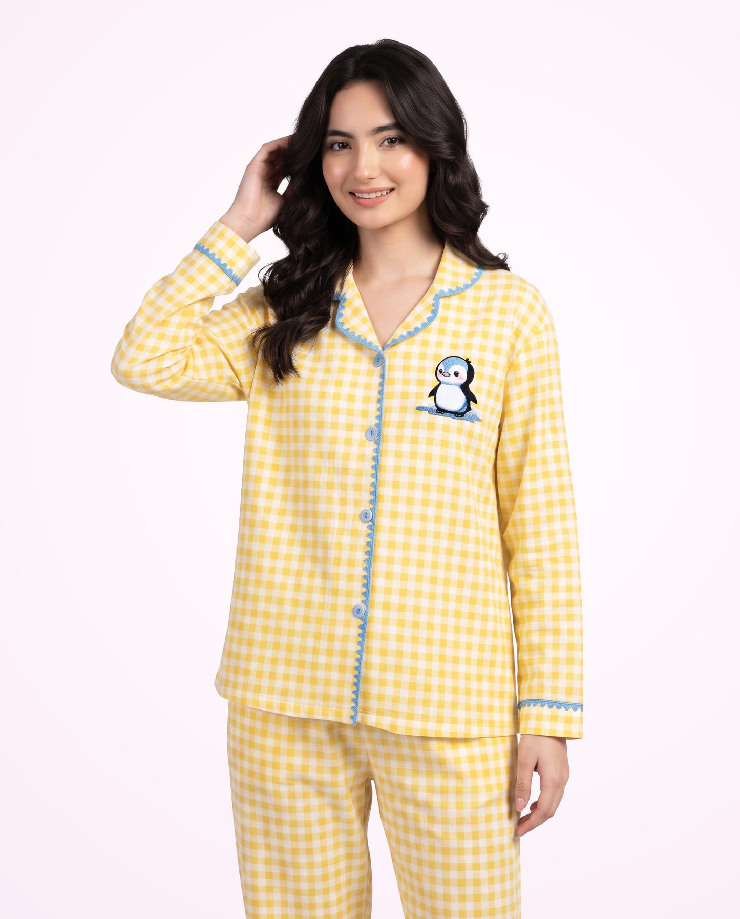 Butter Penguin Pajama Set