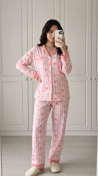 Twinkle Ribbon Pajama Set